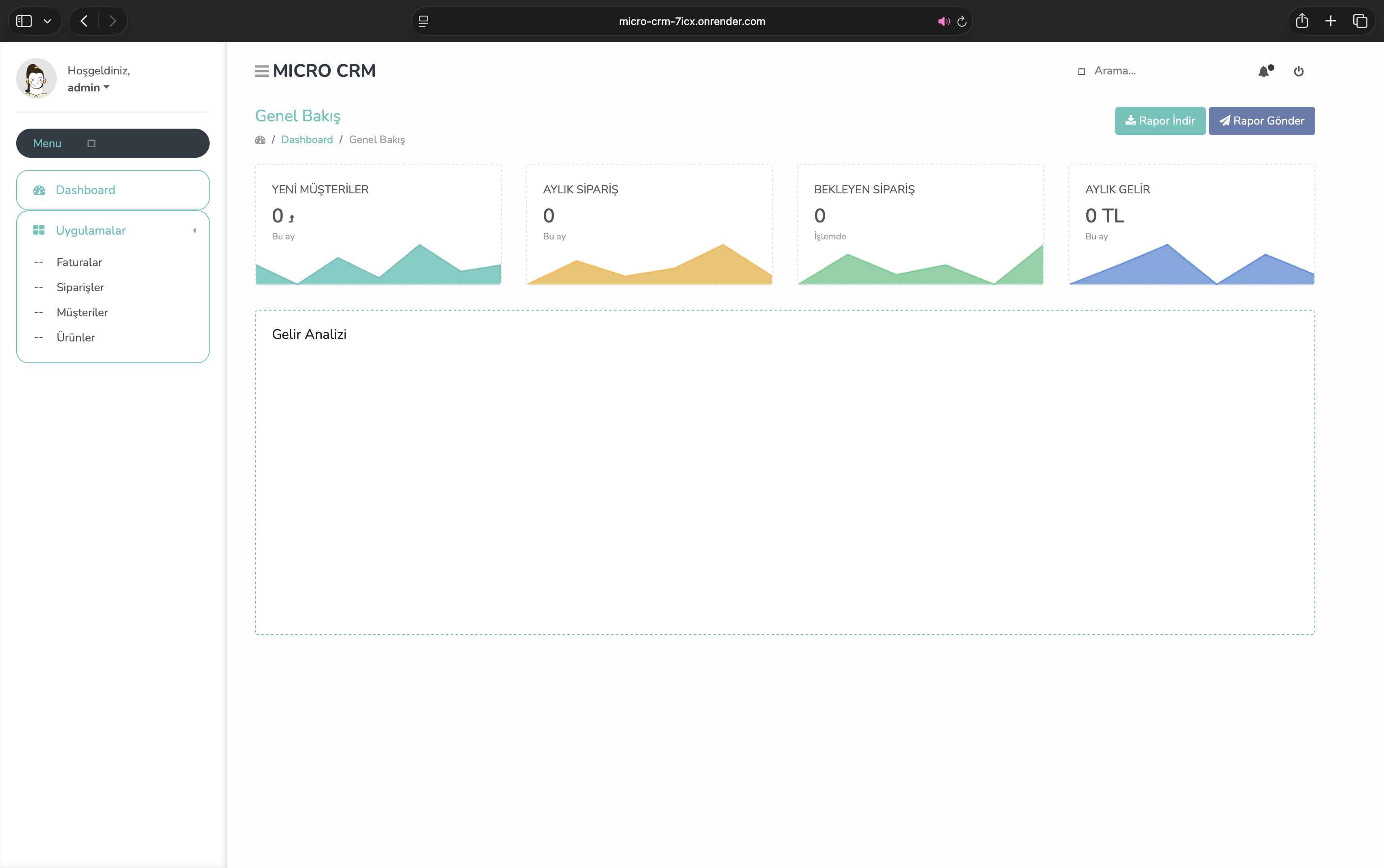 Micro CRM - CRM Sistemi